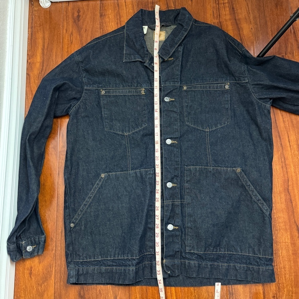 Levis Vintage Denim Jacket Size XL - Picture 8 of 9